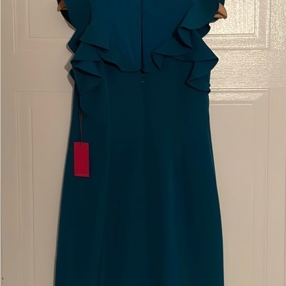 - Vince Camuto NWT gorgeous Teal dress - Picture 7 of 16